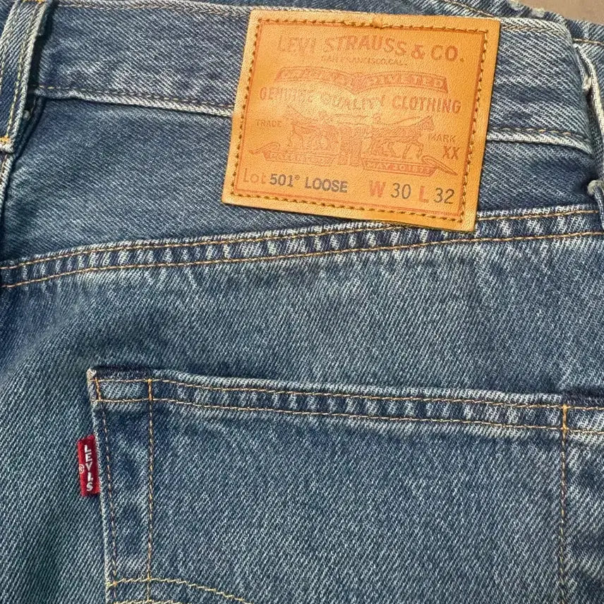 [BUNJANG] Levi's 501 Loose Fit Jeans - Dark Wash (30/32) / 리바이스 501 루즈 진청 30/32