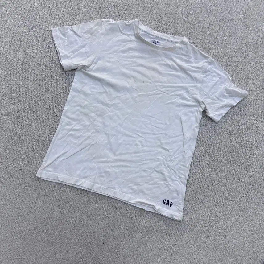 [BUNJANG] GAP Men's Logo T-Shirt (Size Check) / 100 갭 남성 로고 반팔 티셔츠 (오염확인) 0622E