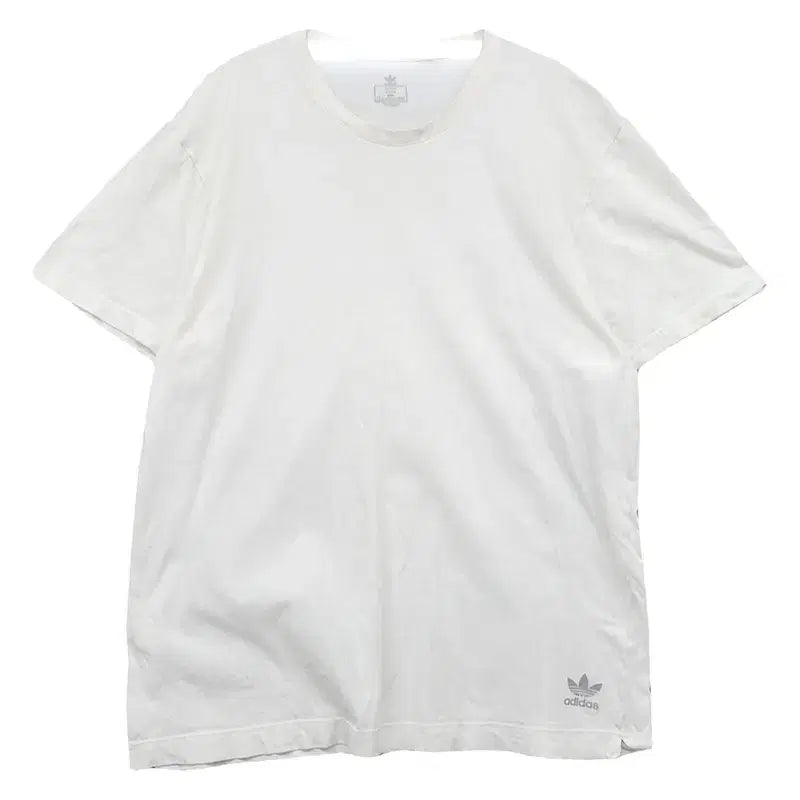[BUNJANG] Adidas White Short Sleeve T-Shirt XL (105) / 아디다스 화이트 반팔티 XL(105)