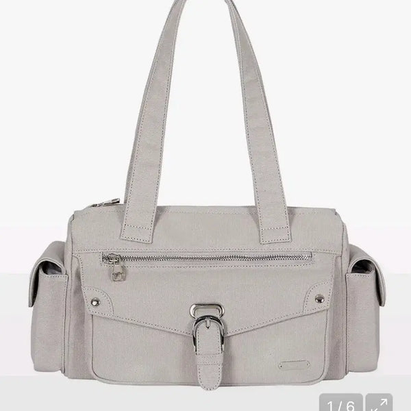 [BUNJANG] Illico Essential Pocket Bag Grey / 일리고 가방 에센셜 포켓백 그레이