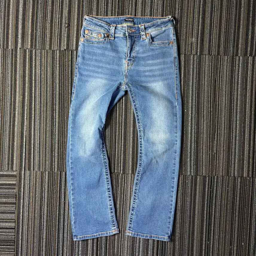 [BUNJANG] True Religion Light Wash Bootcut Denim Pants / 트루릴리전 연청 부츠컷 데님 팬츠