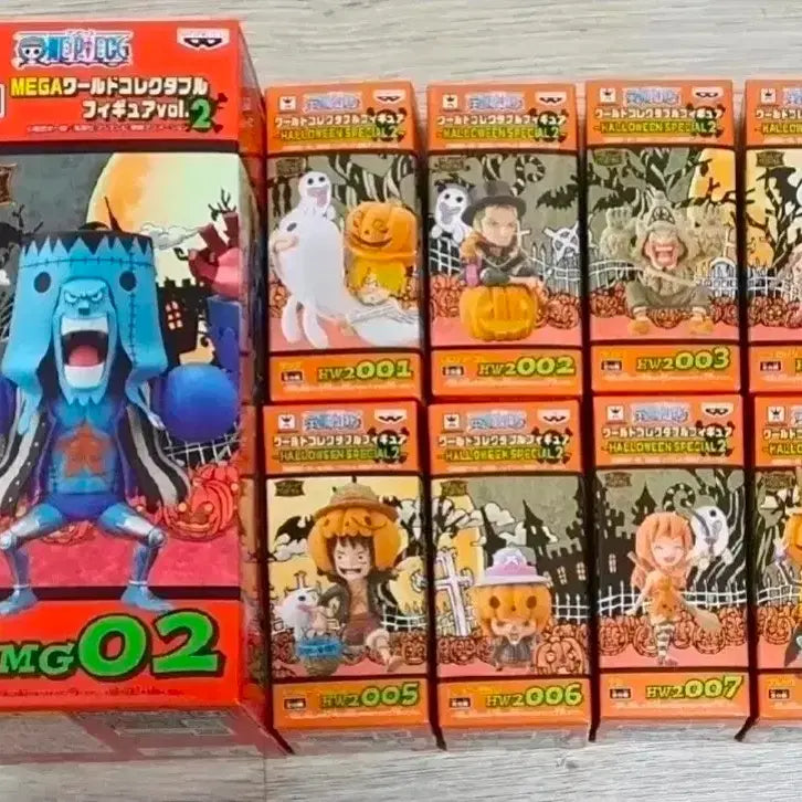 [BUNJANG] One Piece World Collectable Halloween Vol. 2 Set / 원피스 월콜 할로윈2 셋트 팝니다.