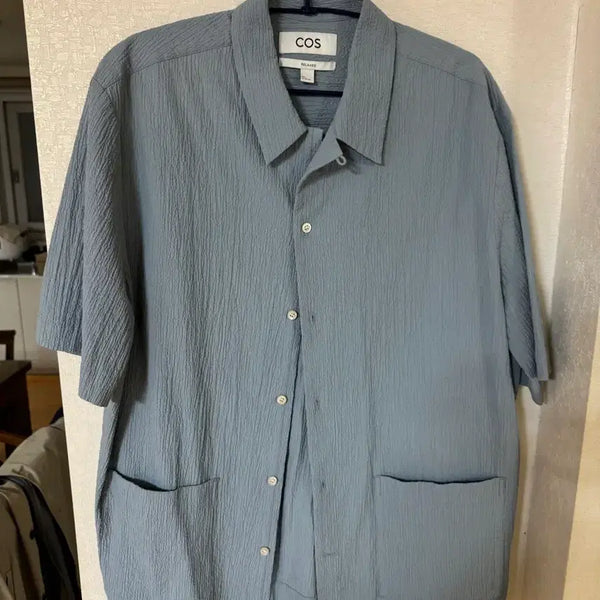 [BUNJANG] Cos Short Sleeve Shirt - Size L / Cos 반팔셔츠 L사이즈