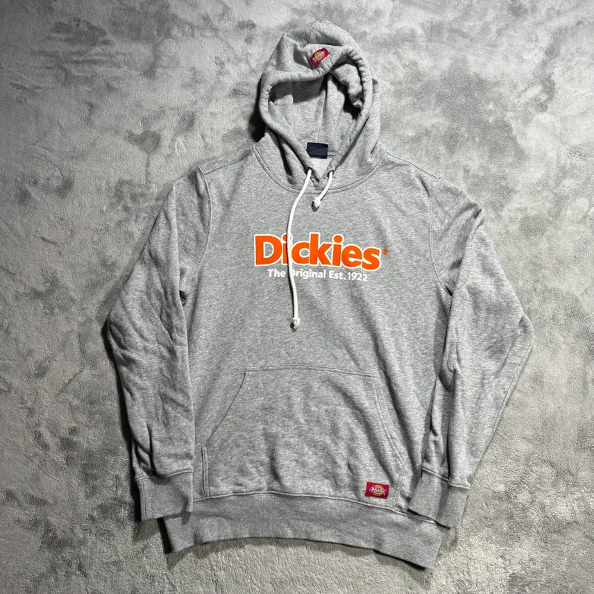 [BUNJANG] Dickies Big Logo Grey Hoodie L / [L] 디키즈 빅로고 그레이 후드티