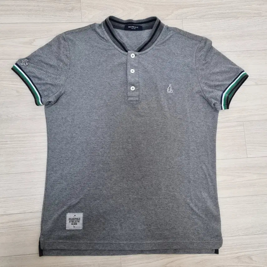 [BUNJANG] Beanpole Short-Sleeve Polo Shirt Grey (Size 105) / 빈폴 반팔 카라티 그레이(105)