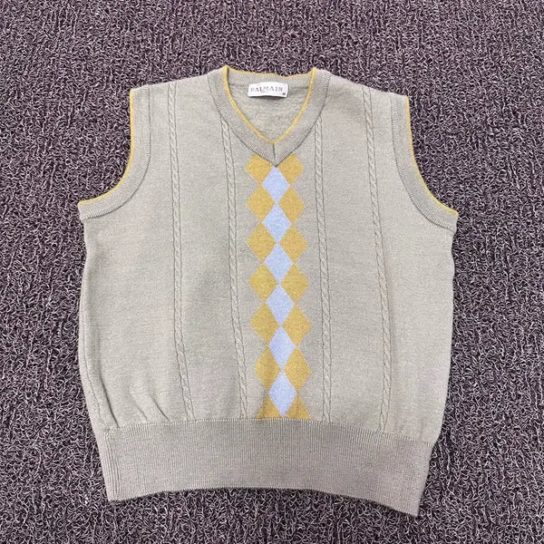 [BUNJANG] Balmain Women's Knit Vest Size 55 / BALMAIN 발망 여성 니트 조끼 베스트 55사이즈