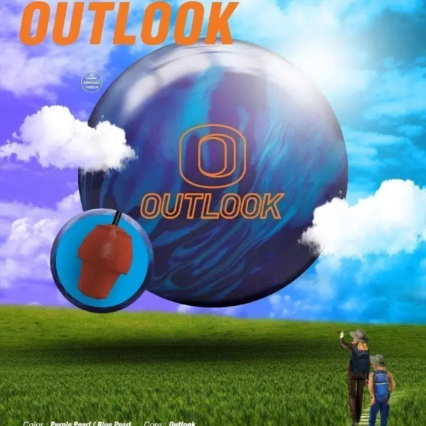 [BUNJANG] Columbia 300 Outlook Pearl 15lb Bowling Ball / [중고 볼링공] 콜롬비아300 아웃룩 펄 15파운드 (미드퍼포먼스) 초보