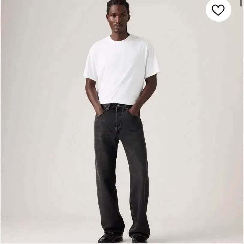 [BUNJANG] Levi's 501 Black Denim Loose Fit Jeans 30/32 / 리바이스 501루즈 흑청 30/32