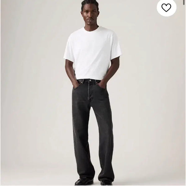 [BUNJANG] Levi's 501 Black Denim Loose Fit Jeans 30/32 / 리바이스 501루즈 흑청 30/32