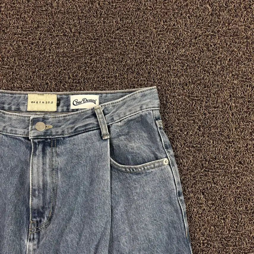 [BUNJANG] Vintage Cone Denim Wide Pants / 빈티지 Cone Denim 데님 와이드 팬츠
