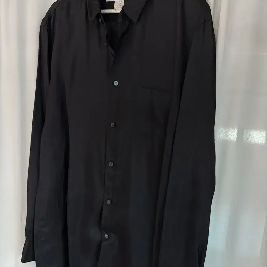 [BUNJANG] Comme des Garçons Cupro Pocket Shirt / 꼼데가르송 Cupro 포켓 셔츠