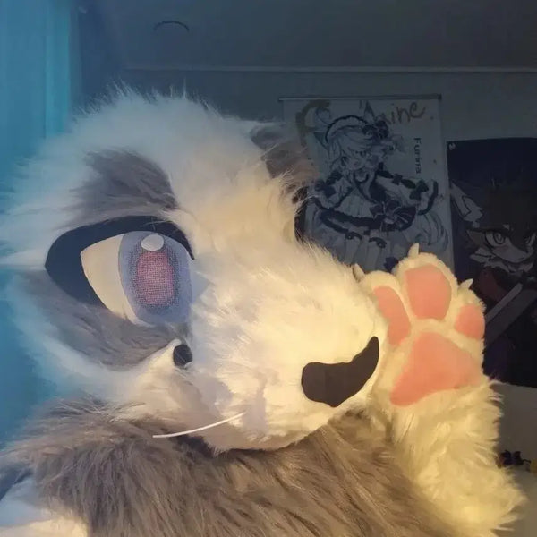 [BUNJANG] Seal Fur Suit Head / 물개 퍼슈트