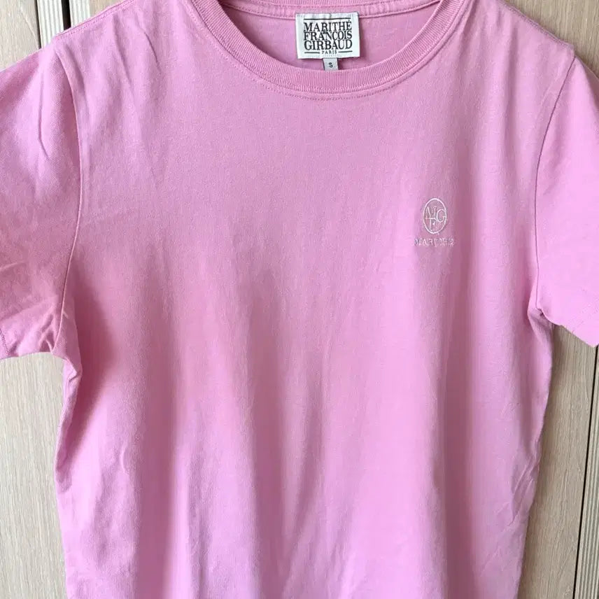 [BUNJANG] Marithe Francois Girbaud Pink T-Shirt S / 마리떼 프랑소와 저버드 핑크 반팔티 S