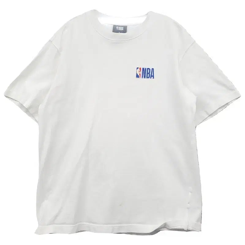 [BUNJANG] NBA White T-Shirt Size M / 엔비에이 화이트 반팔티 M