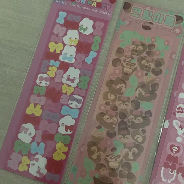 [BUNJANG] Seal Sticker Bundle / 장당1600원 씰스티커 씰스 다꾸처분합니다! 이쁜 인스타작가님들위주