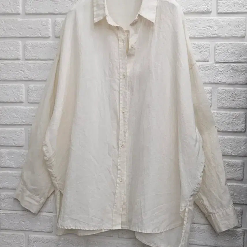 [BUNJANG] ILMIRI Linen Oversized Shirt / A4787  린넨 오버핏 셔츠(ILMIRI)