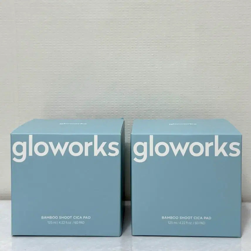 [BUNJANG] Gloworks Bamboo Shoot Cica Pad (60 Count) / 글로웍스 죽순 시카 패드 60매(125ml) 수분 진정 열감해소 쿨링
