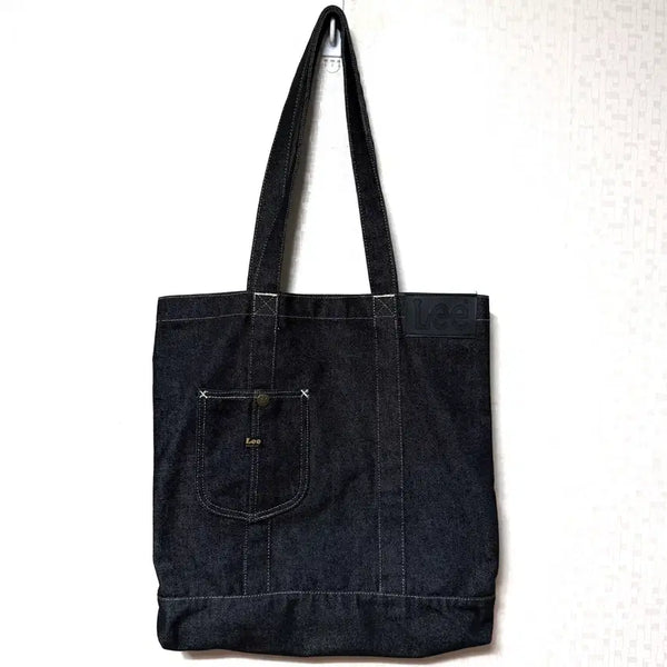[BUNJANG] Lee Denim Tote Bag Shoulder Bag / Lee 데님 토트백 숄더백 에코백 가방