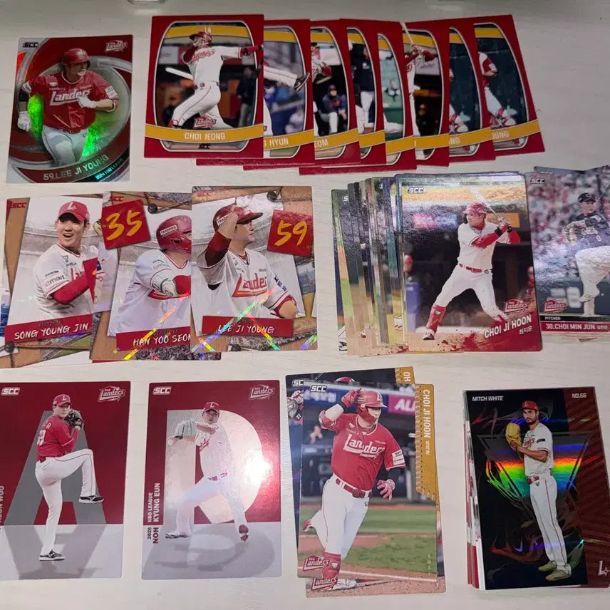 [BUNJANG] SSG Landers Photocard Bundle KBO Moments Card / SSG랜더스 포토카드 일괄 크보카드 모먼츠카드