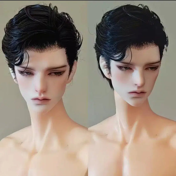 [BUNJANG] 8-9 inch Doll Wig / 8~9인치 중샵 셋팅 가발 구관인형