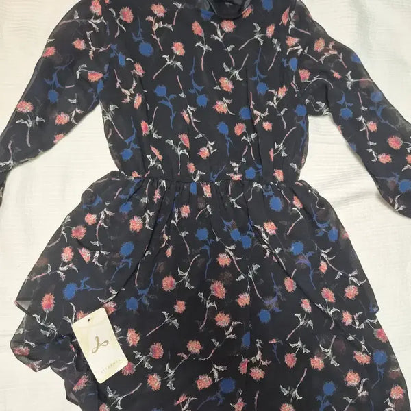 [BUNJANG] ATTRANGS Chiffon Dress Floral Pattern / 아뜨랑스 쉬폰원피스