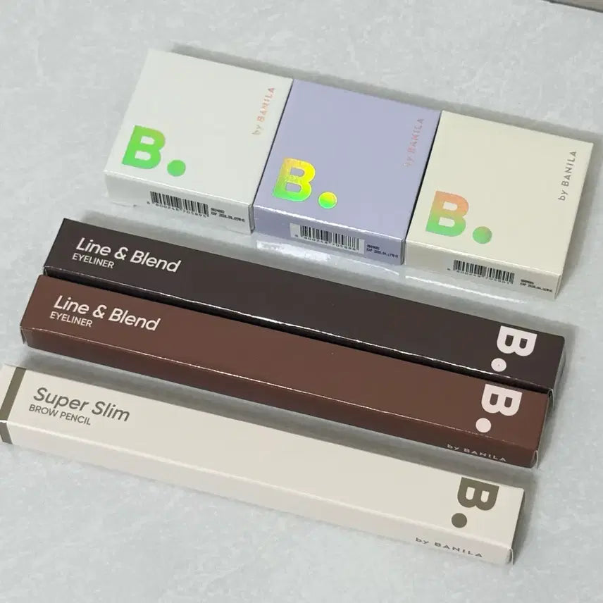 [BUNJANG] Bbia Vanila Co. Hyper Holo Beam Eye Glitter & Mood On Line & Blend Eyeliner & Super Slim Brow Pencil / 비바이바닐라 바닐라코 아이라이너 홀로빔 아이 글리터 섀도우 아이브로우