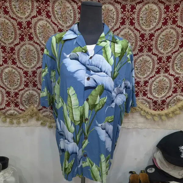 [BUNJANG] Kalaheo Hawaiian Short Sleeve Shirt / 칼라헤오 하와이안 반팔 셔츠