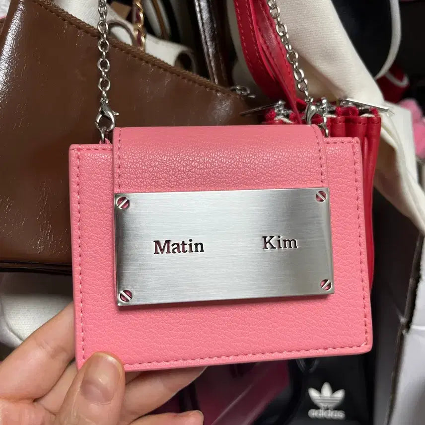 [BUNJANG] Matin Kim Crossbody Bag Pink / 마뗑킴 크로스