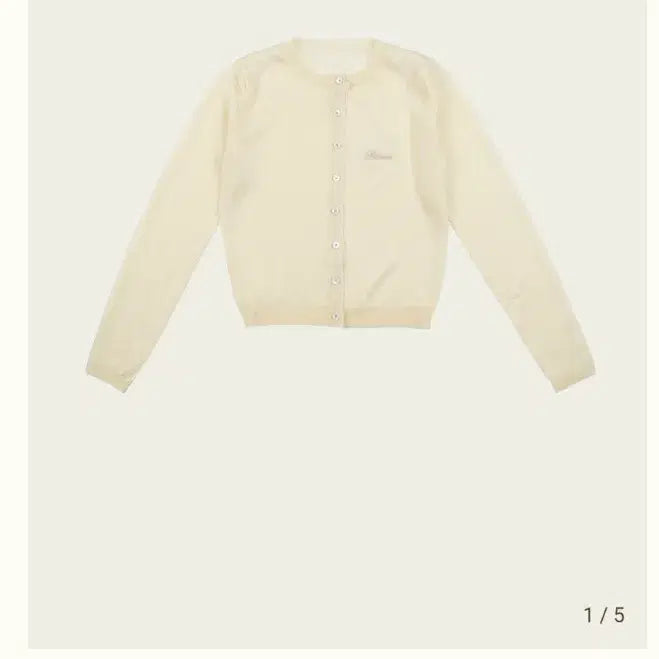 [BUNJANG] Ribonbit Lumiel Cardigan Ivory / 리본빛 lumiel cardigan ivory