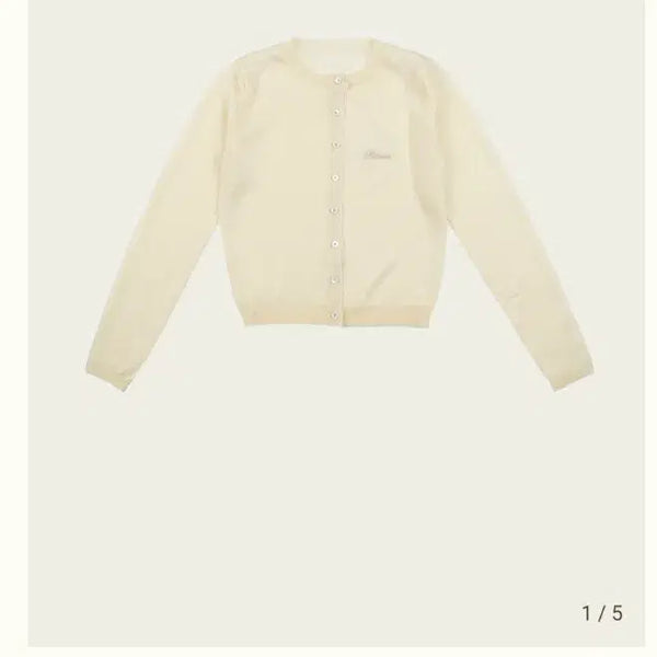 [BUNJANG] Ribonbit Lumiel Cardigan Ivory / 리본빛 lumiel cardigan ivory