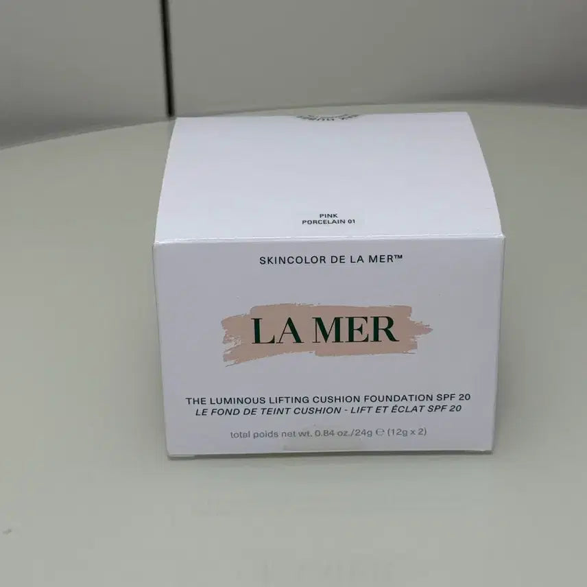 [BUNJANG] La Mer Lasting Cushion Foundation SPF20 (Pink Porcelain 01) / 라메르 래스팅 쿠션 파운데이션 핑크 포셀린 01 SPF20