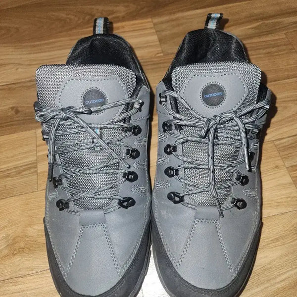 [BUNJANG] Outdoor Hiking Boots - Grey / 아웃도어 등산화 그레이색상