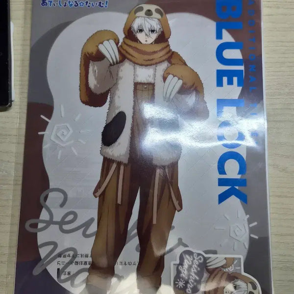 [BUNJANG] Blue Lock Additional Time I-Sang Clear Poster & Sticker Set / 블루 록 어디셔널 타임 I상 - 클리어 포스터 & 스티커
