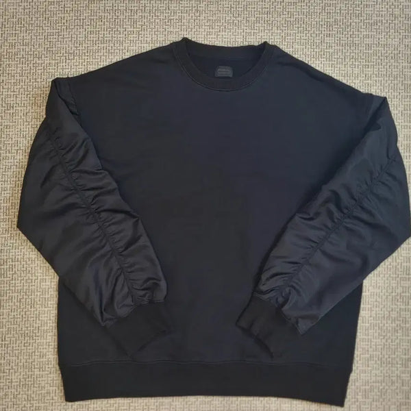 [BUNJANG] MMMM Black Sweatshirt XL / MMMM 블랙 맨투맨 XL