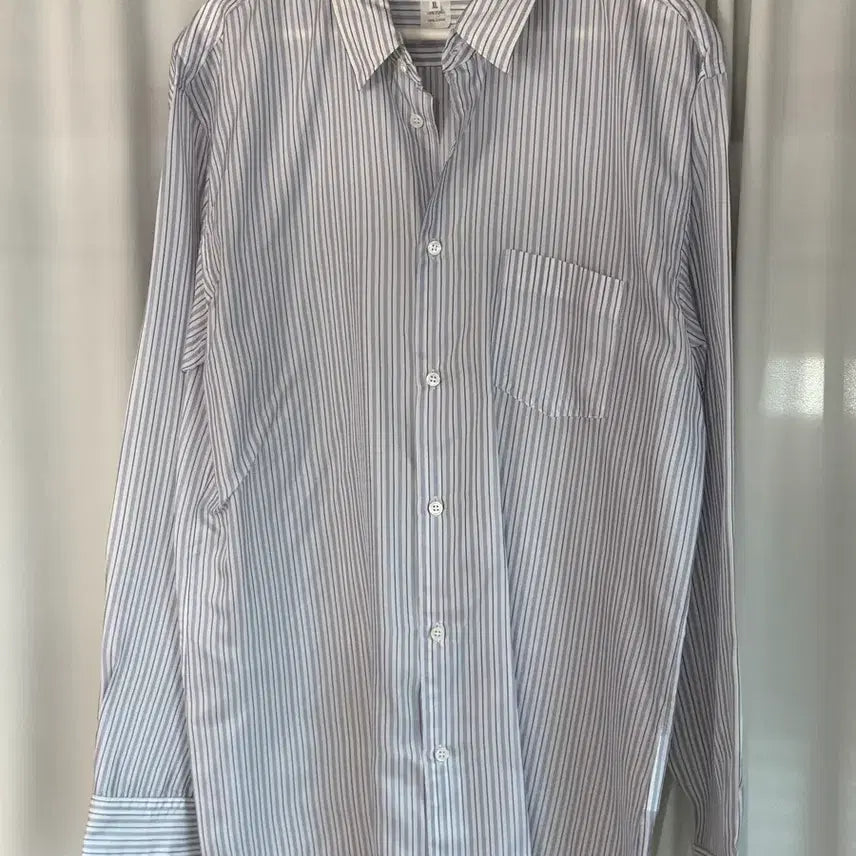 [BUNJANG] Comme des Garçons Striped Shirt Cupra / 꼼데가르송 셔츠 스트라이프 Cupra
