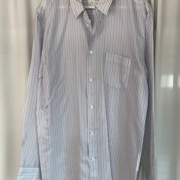 [BUNJANG] Comme des Garçons Striped Shirt Cupra / 꼼데가르송 셔츠 스트라이프 Cupra