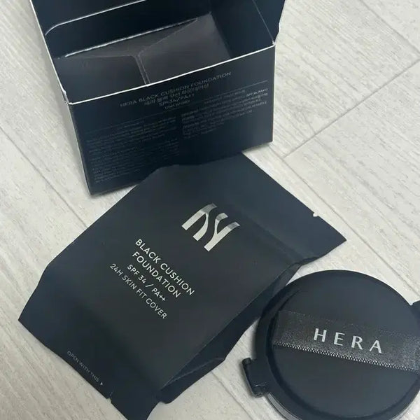[BUNJANG] Hera Black Cushion Foundation Refill 17N1 Ivory (No Case) / 헤라 블랙쿠션 파운데이션 17N1 아이보리(케이스 없음)