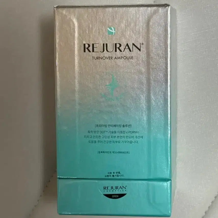 [BUNJANG] Rejuran Turnover Ampoule 30ml / [새상품] 리쥬란 턴오버 앰플 30ml
