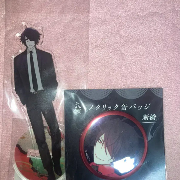[BUNJANG] Shinbashi Acrylic Stand & Can Badge Bundle / 신바시 아크릴 스탠드 캔뱃지