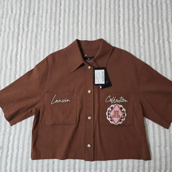 [BUNJANG] Lanvin Pearl Logo Jacket / 랑방 LANVAN 진주 로고 자켓(23ss)