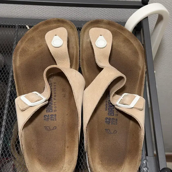 [BUNJANG] Birkenstock Beige Sandals Size 42 (EU) / 270 (KR) / 버켄스탁270