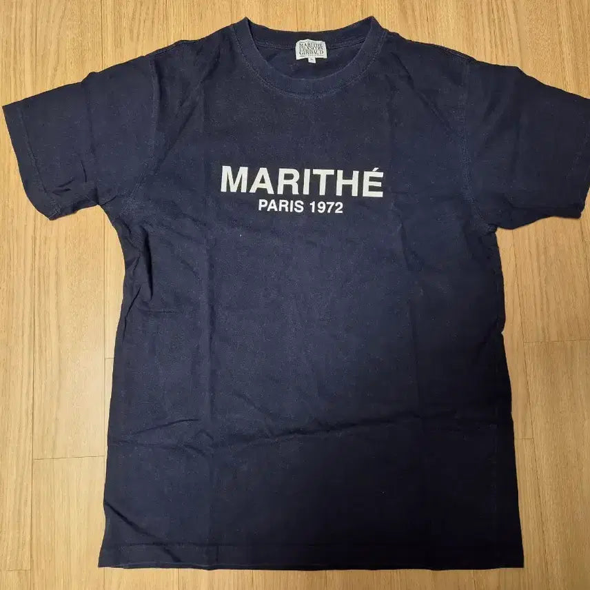 [BUNJANG] Marithé François Girbaud Regular Logo Tee Navy XL / 마리떼 프랑소와 저버 반팔티 네이비