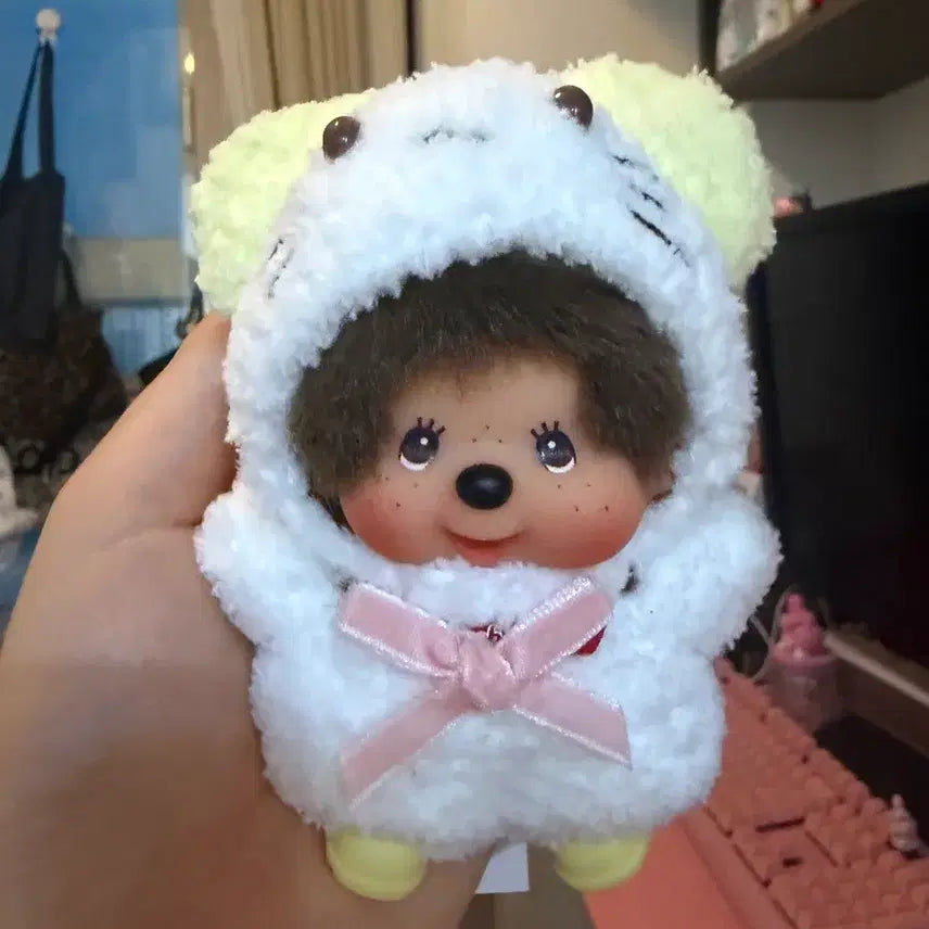[BUNJANG] Marshmallow Monchhichi Custom Big Head Doll / 마슈마로 몬치치