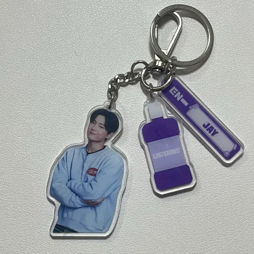 [BUNJANG] ENHYPEN Jay Listerine Acrylic Keyring / 엔하이픈 리스테린 아크릴 키링 제이