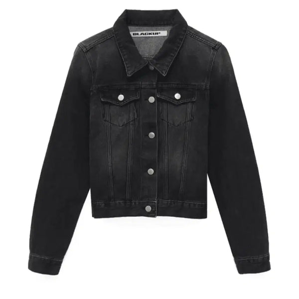 [BUNJANG] Blackup Made Switen Washing Denim Jacket / 블랙업 메이드 스위텐 워싱 데님 자켓 흑청