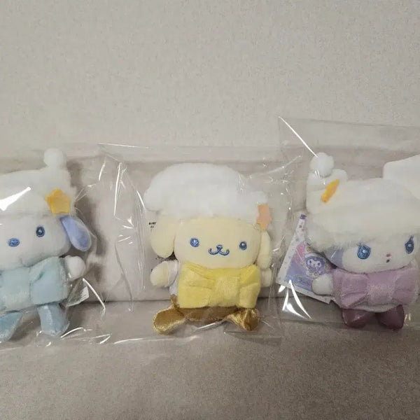 [BUNJANG] Sanrio Winter Series Pompompurin, Pochacco, Kuromi Doll Keyring / 산리오윈터시리즈 폼폼푸린 포차코 쿠로미인형키링