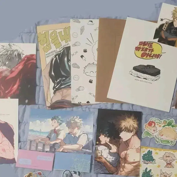 [BUNJANG] My Hero Academia Deku x Bakugo Fanbook Bundle / 히로아카 데쿠캇 회지 굿즈