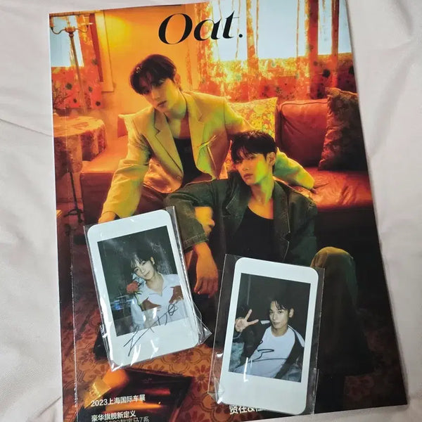 [BUNJANG] The Boyz HyunJooYeon OAT Photobook Photocard / 더보이즈 현재주연 oat 화보, 포카