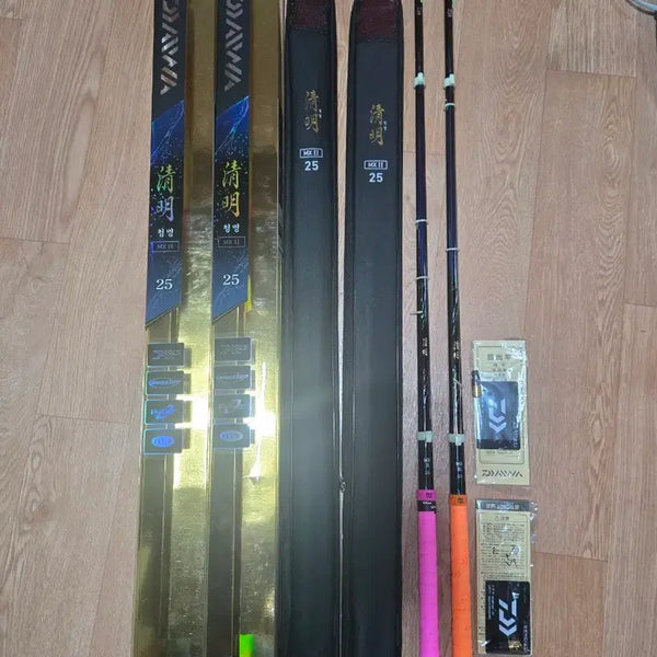 [BUNJANG] Daiwa Cheongmyeong MX2 Fishing Rod Set / 다이와 청명mx2  25대 쌍포 팝니다
