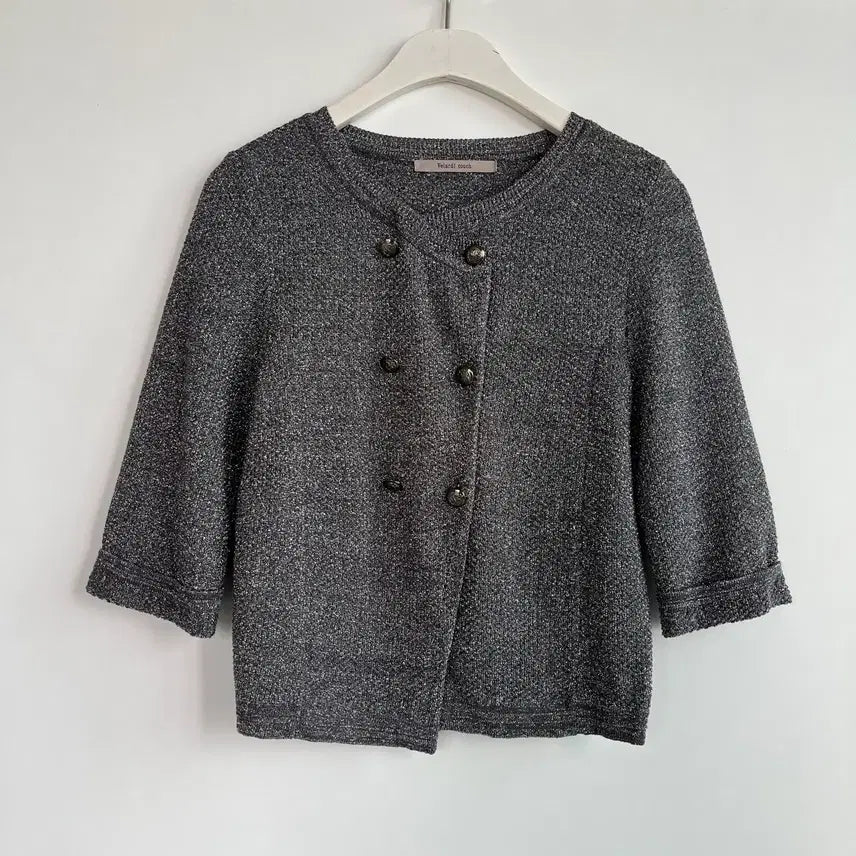 [BUNJANG] Vejardi Touch Silver Cardigan / 벨라디 터치  Vejardi touch 실버 가디건